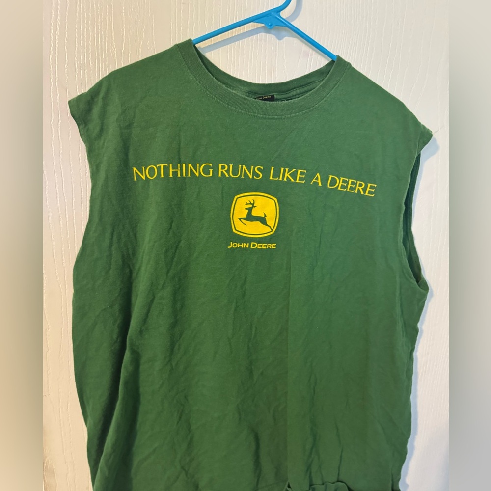 John Deere Sleeveless Tshirt